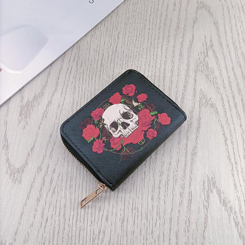 Women's Korean Style Cartoon Mini Wallet & Zipper Card Holder Coin Purse