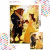 Beauty and the Beast Diamond Painting Mosaic Diamond Art Painting Kit Handmade Diy Home Decoration