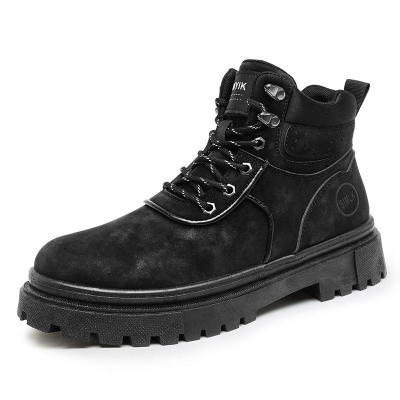 Men's boots autumn and winter new casual boots high-top non-slip soft bottom comfort outdoor boots fashion youth tooling boots
