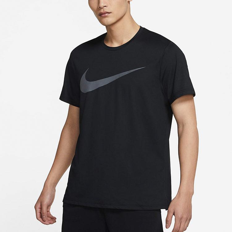 Nike Pro Dri-Fit Breathable Quick-Dry Athletic Short Sleeve T-Shirt Men Tops Black CZ2418-010