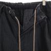 COLINA Made in Japan Wolle Gestreiftes Muster Bequeme Hose M Grau Herren Gebraucht