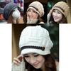Cap Fashion Kintting Beanie Warm Casual Hats Womens