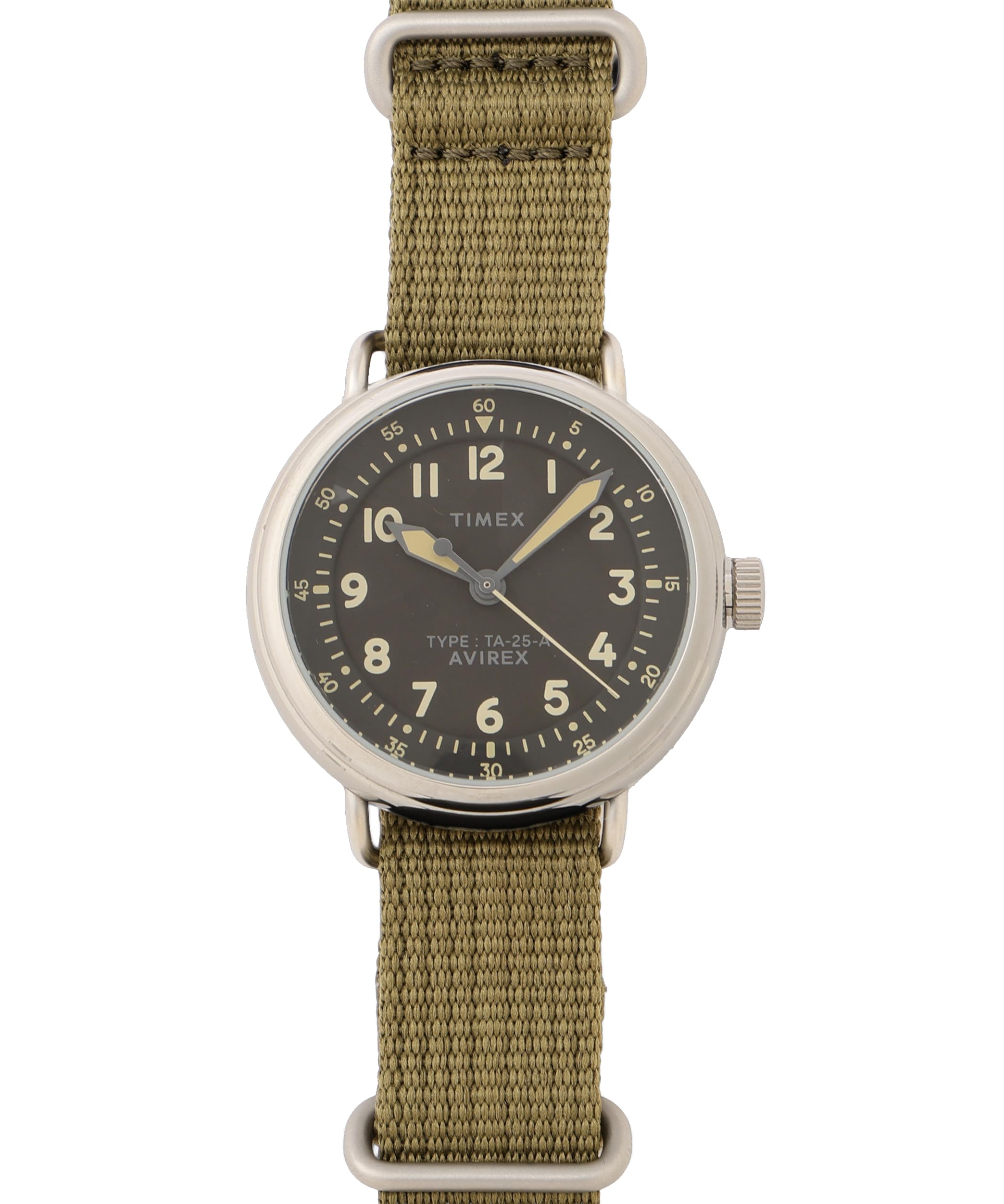 Мужские наручные часы AVIREX TYPE-25A, F 310, Оливковые, 783-5973002