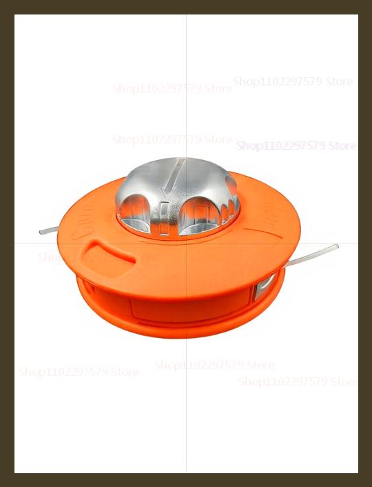 

Universal M10 Aluminum Bump Spool for Grass Trimmer 2 Line Cutter Head Compatible with Lawn Garden Power Tool