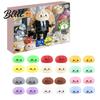 Slow Rebound Stress Toy Set 24 Day Advent Calendar Ball Dumpling Countdown Relief Soft Pinch