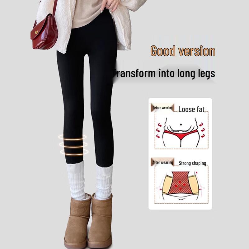 LANGSHA Women's Cashmere Silk Thermal Leggings