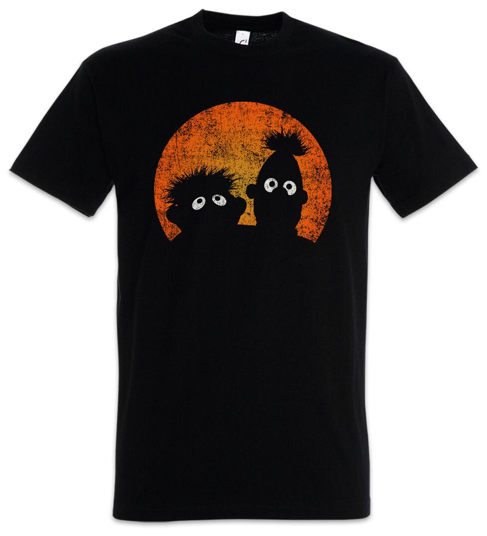 

26 E&B Puppets Mens T-Shirt Logo Ernie Movie TV Series Dolls Bert Dolls Retro- Unisex T-Shirt S разноцветный