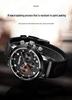 AKDPN Men's Multi-Function Chronograph Quartz Watch with Leather Strap