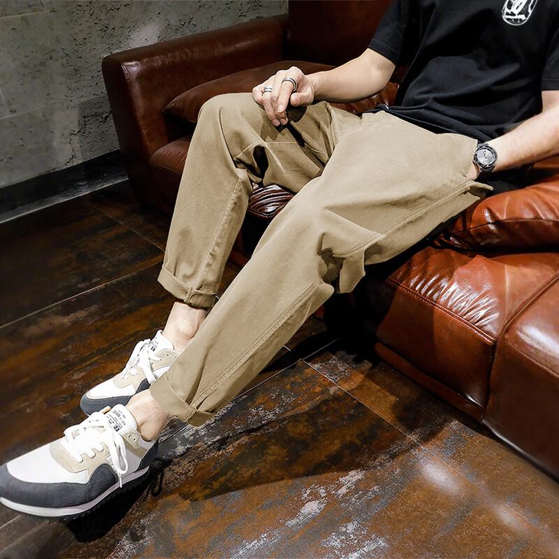 

TonLion Men s Loose Straight Casual Pants