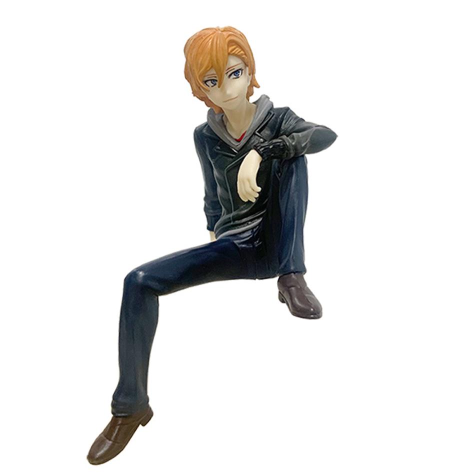 Auf Lager Bungo Stray Dogs 12cm Dazai Osamu Nudeln Pressfigur Japanische Cartoon Figuren Sammlung Niedliche Spielzeuge