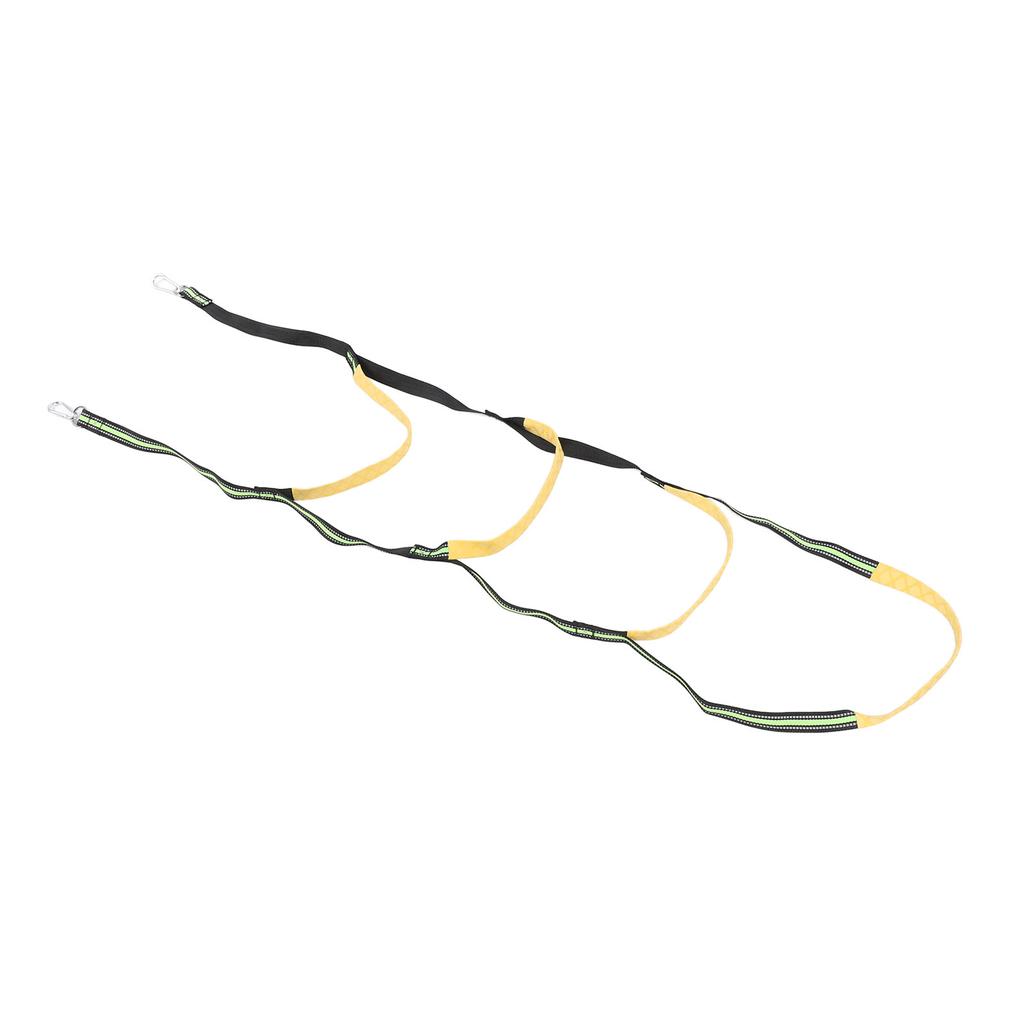 4 Stufen Bootsseilleiter Bootsfaltleiter Badeleiter für Segelboot Kajak Kanufahren Fluoreszierend