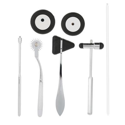 Medizinischer neurologischer Hammer Muskelreflex Diagnosehammer Gesundheitswesen Perkussionsinstrument-Set