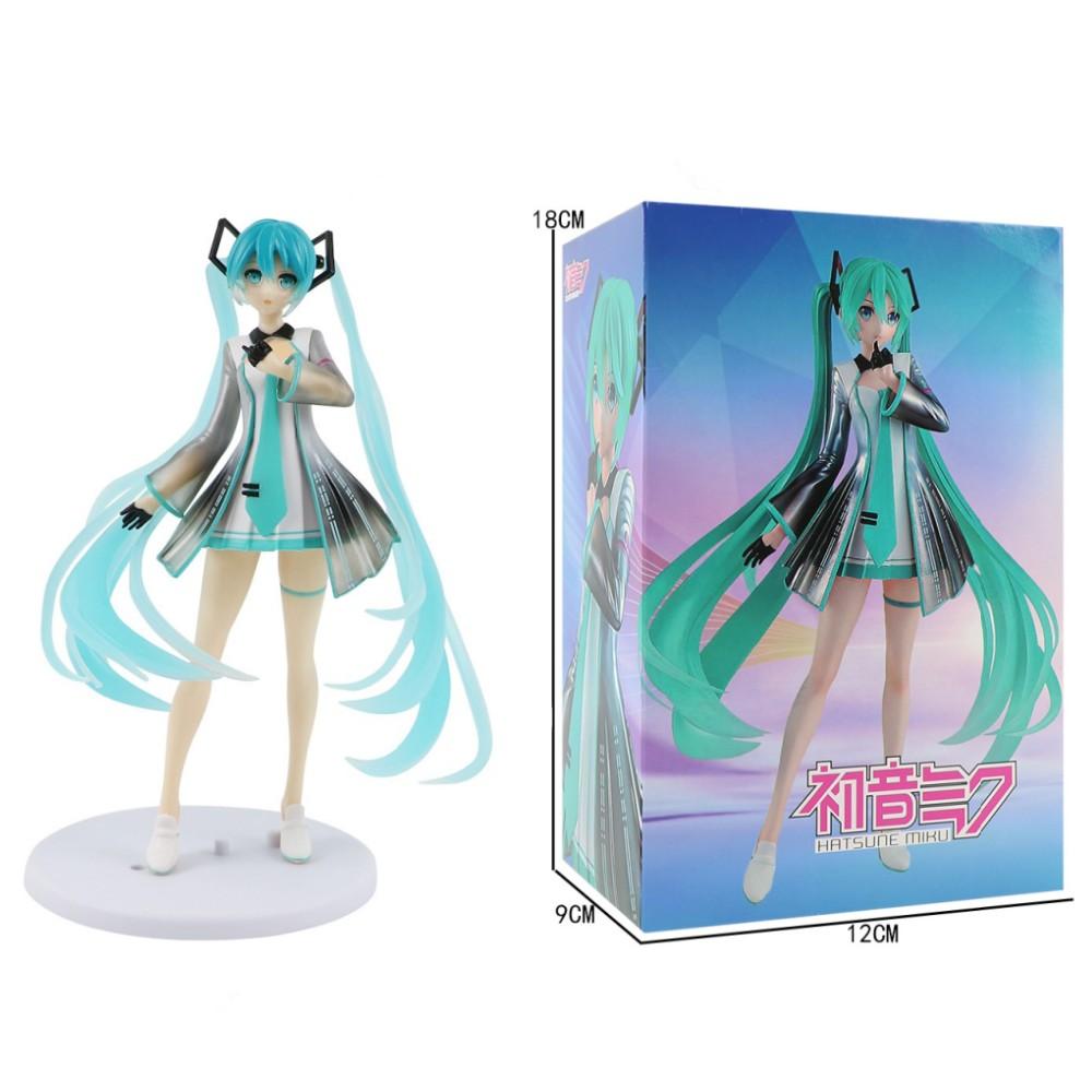 Japanese Anime New Hatsune Miku Figure Sexy Character Ornaments upskirt girl Kawai girl Decoration Toy Adult kid Birthday Gift