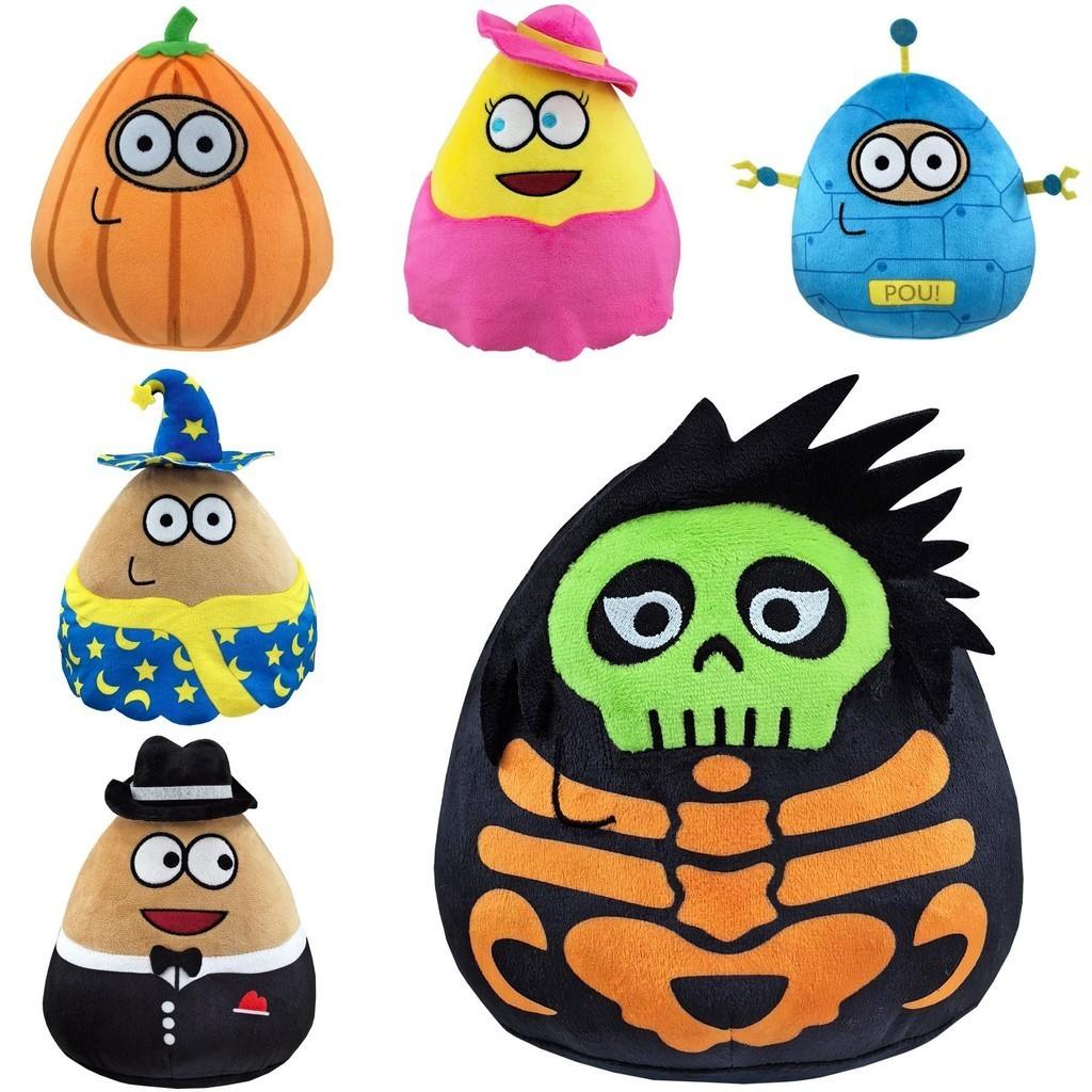 Fofo Meu Animal de Estimação Alienígena Brinquedo de Pelúcia Boneca Pou Personagem de Fruta Recheado Pelúcia Curta Macia