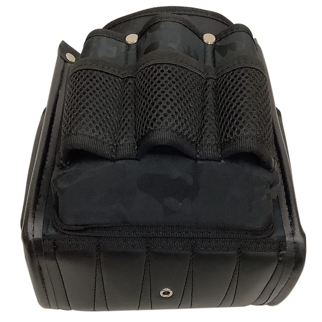 Kozuchi Worktime Radical Electrician's Waist Pouch, 2-Drawer, All-Purpose, Camouflage Black, KNR-13MBK