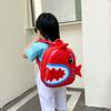 Adorable Lightweight Cartoon Shark Backpack For Kids Stylish Durable Design For Boys And Girls
