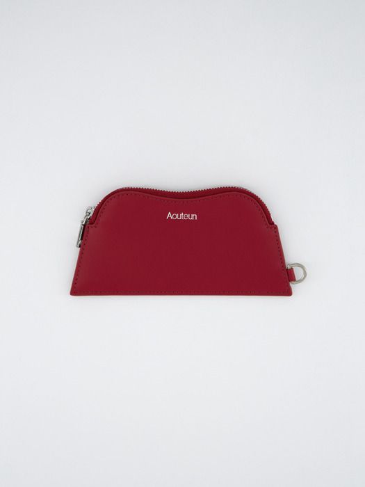 Aouteun Aube Strap Card wallet_Cherry Red