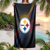 Pittsburgh Steelers Mode Strandtuch Tragbar Weich Schnelltrocknend Handtuch Für Schwimmen Camping Urlaub