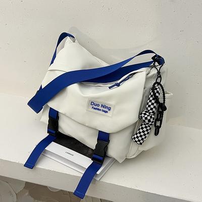 Tide Brand Tooling Wind Messenger Bag Women's New Casual Large-capacity Student Shoulder Bag