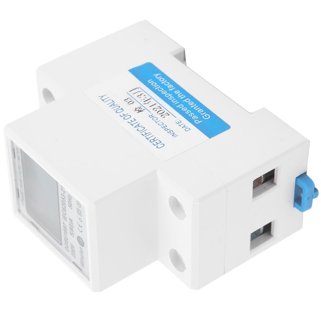 DDSU1897 1-Phasen-2-Draht-Energiemessgerät, intelligenter digitaler elektrischer Energietester, 230 V