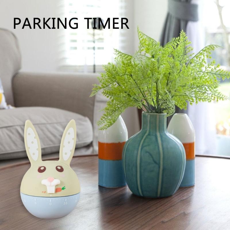 Cartoon Mechanical Timers Counters Manual 60 Minutes Cooking Timer Kitchens Tool for Baking, Cooking and Learning