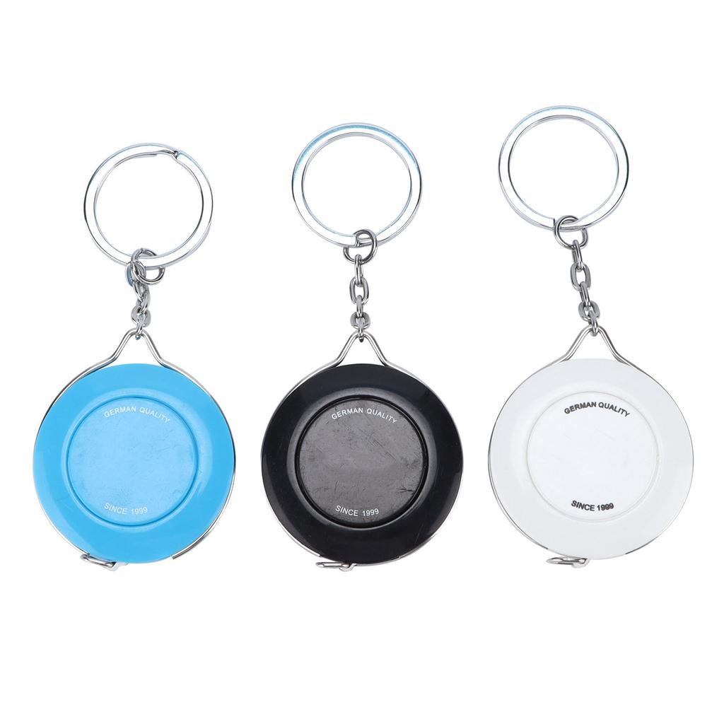 3Pcs Soft Tape Measures Retractable Rulers with Plastic Shells for Fabric Sewing Tailor Cloth Knitting