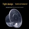Disposable Round Plastic Food Containers with Lids