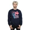Lilo & Stitch Mens Love Heart Sweatshirt