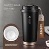Fuguang Shixi Insulated Coffee Water Bottle with Straw