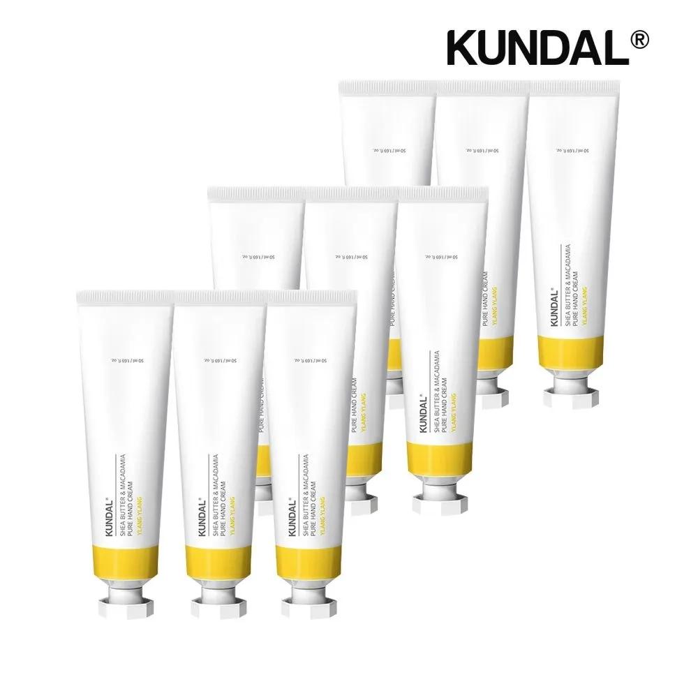 

KUNDAL Shea Butter & Macadamia Pure Hand Cream Ylang-Ylang 50ml x9