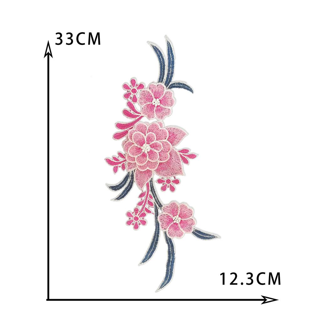 Embroidery Ethnic Wind And Water Soluble Three-Dimensional Flowers, Lace Collar, Colorful Lace Lace Clothing Accessories