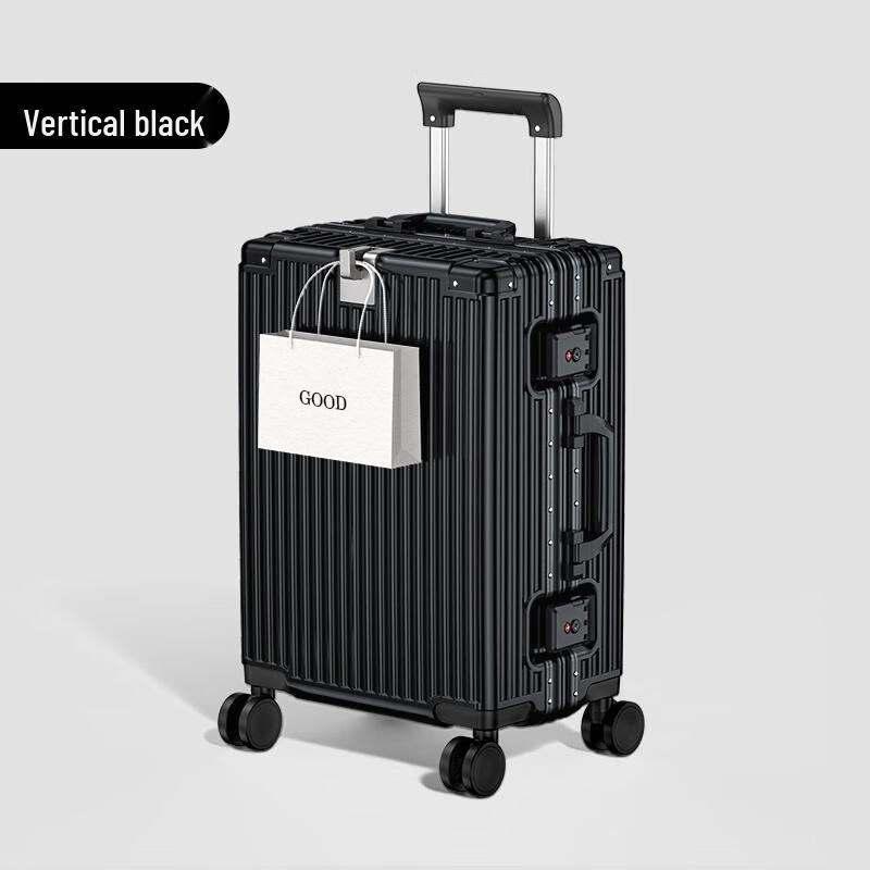 Xiaoyan PC Aluminum Frame Travel Suitcase 24 inch