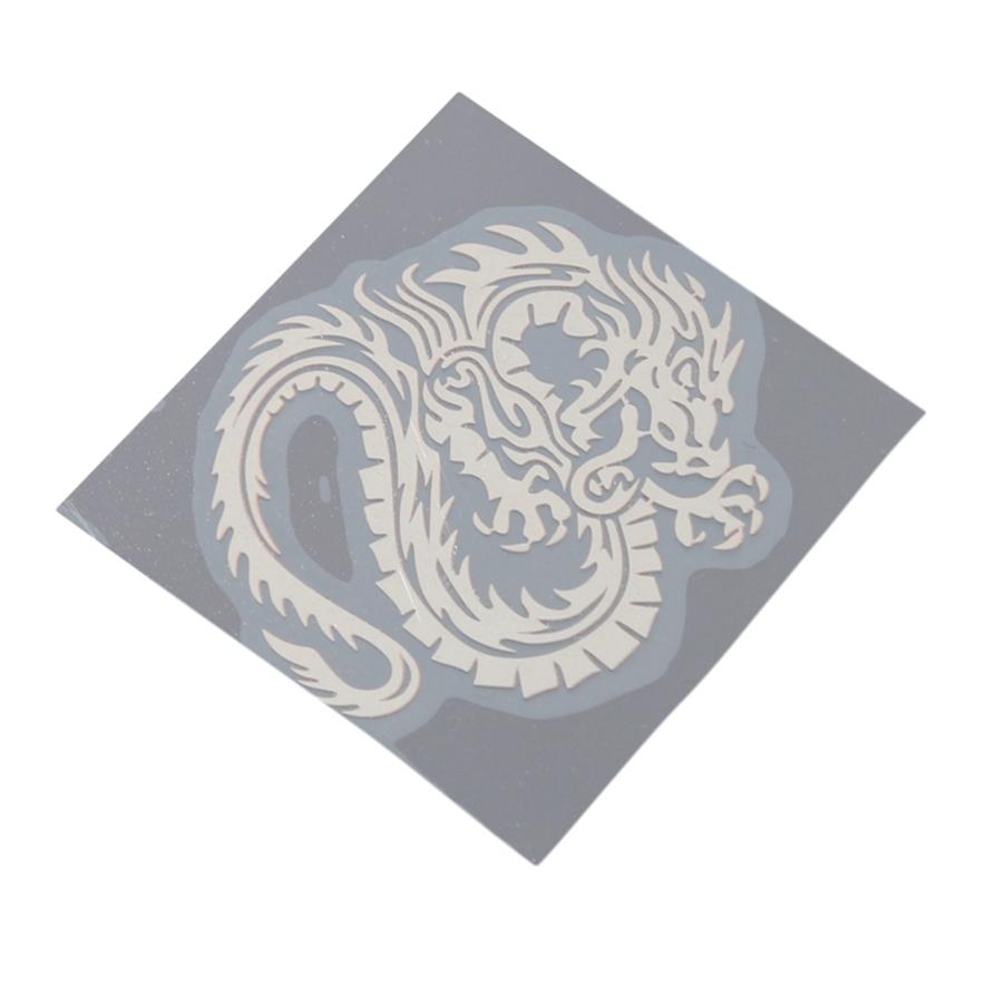 

Дракон из никелевого сплава Металл Яркая серебряная текстура Логотип автомобиля Китай Дракон Автомобильная наклейка None серебряный