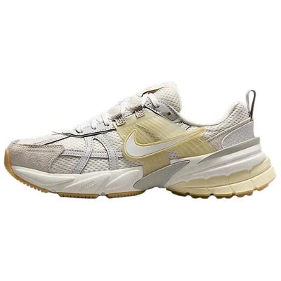 Zapatillas V2K Run Phantom Light Khaki para Mujer Crema Gris Universitario Blanco HV4314-030