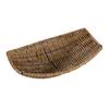 Nordic Style Plastic Rattan Woven Snack Basket for Coffee Table