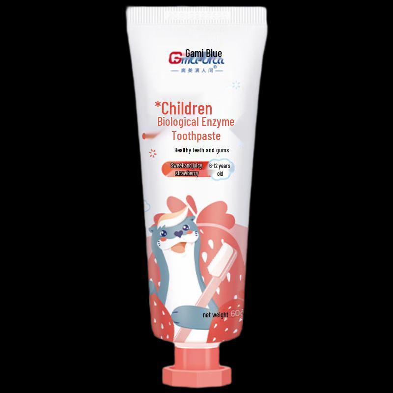 

Gan Mi Lan Children s Bioenzyme Toothpaste, Strawberry, Fluoride-Free