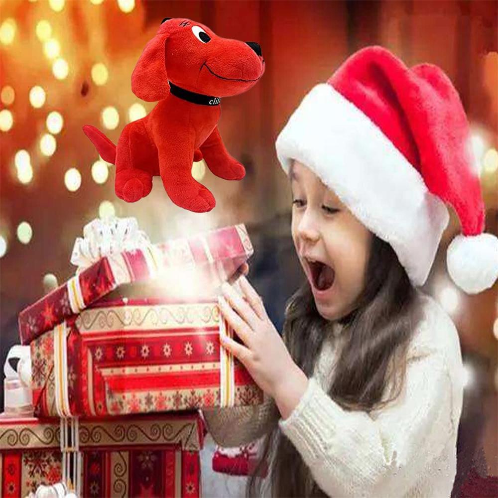 Clifford The Big Red Dog Plush Toy Cartoon Anime Plushie Figure Soft Stuffed Animal Puppy Doll Gift for Fans Girls  Birthday