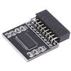 TPM 2.0 Encryption Security Module Motherboard TPM 2.0 LPC 18 Pin Module Remote Card Replacement for Win 10 11