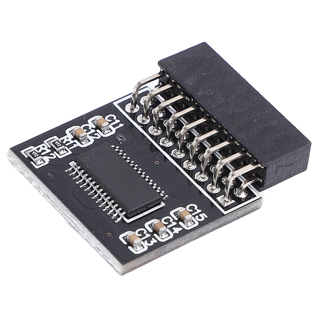 TPM 2.0 Encryption Security Module Motherboard TPM 2.0 LPC 18 Pin Module Remote Card Replacement for Win 10 11