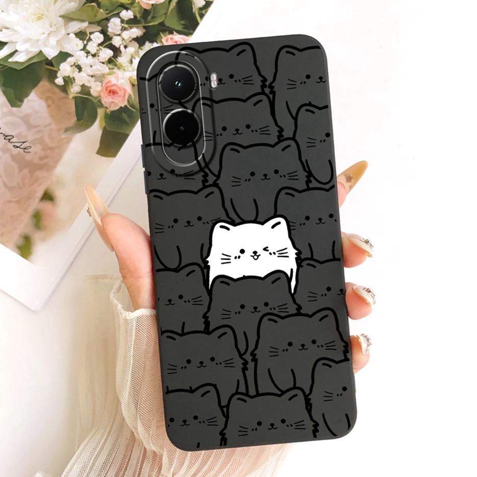 For Xiaomi Poco M7 4G Case Cute Dinosaur Astronaut Painted Cover Soft Silicone Phone Case For Xiaomi Poco M7 Plus M7Plus 5G Bags