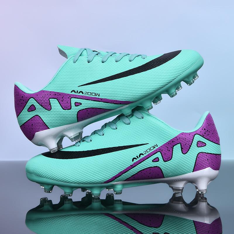 Large size Luo thorn 1 football shoes, boys and girls, broken nails and spikes, competition training shoes