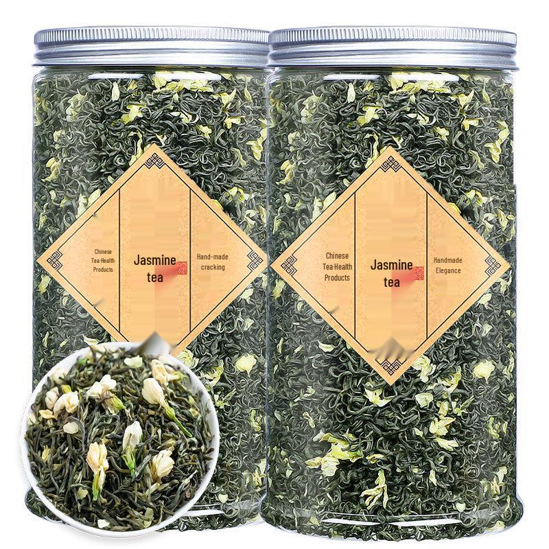 Hengxian Jasmine Snow Tea - Authentic Rich Aroma, Long-Lasting Flavor, Perfect for Hospitality. Jasmine Tea Half Pound