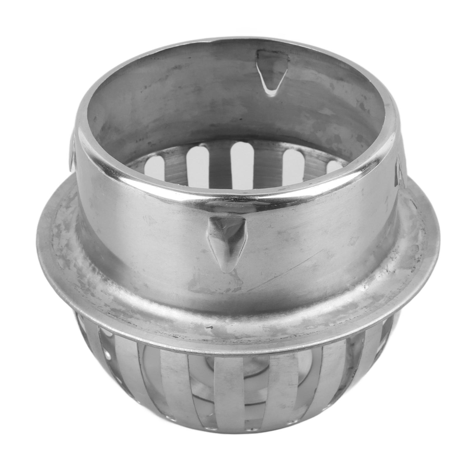 Bonde de sol de toit en acier inoxydable Bonde de sol anti-obstruction pour tuyau de balcon de 110 mm