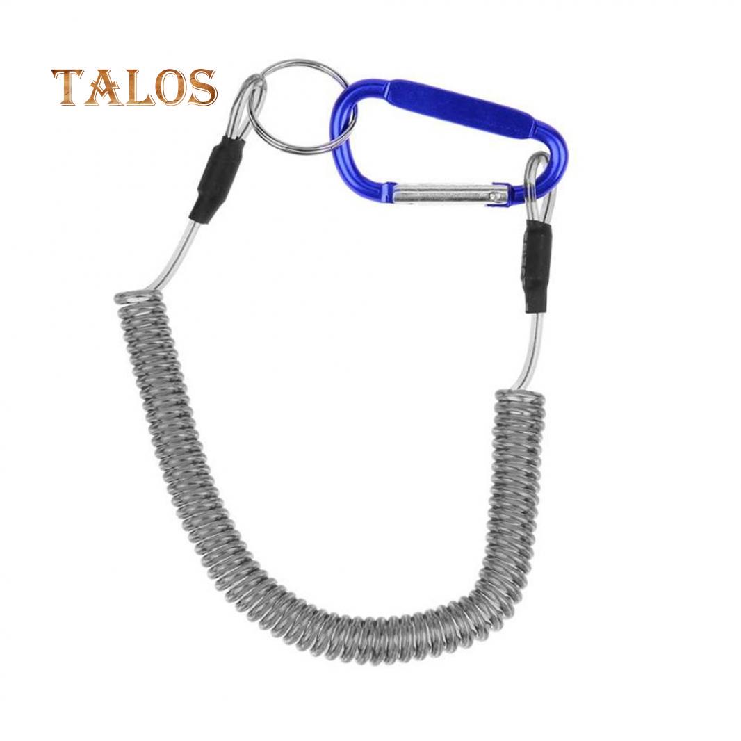 

Рыболовный талреп TALOS с карабином синий