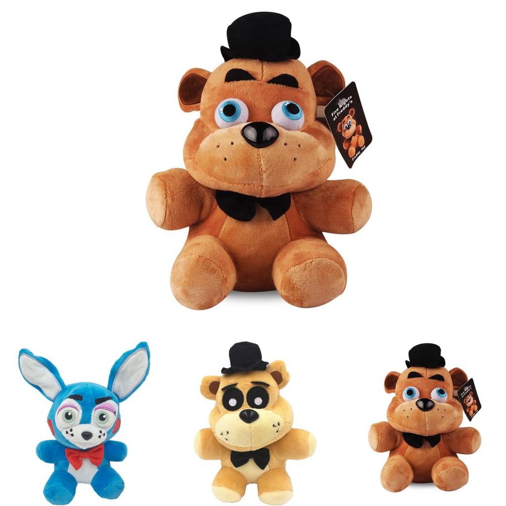 Fnaf Five Nights At Freddy's Friends Plush Toy Soft Gift 18/25cm Yellow Brown Purple Blue Red White