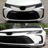 Gloss Black Front Splitter for 2019-2020 Toyota Corolla - Three-Section Modified Body Kit