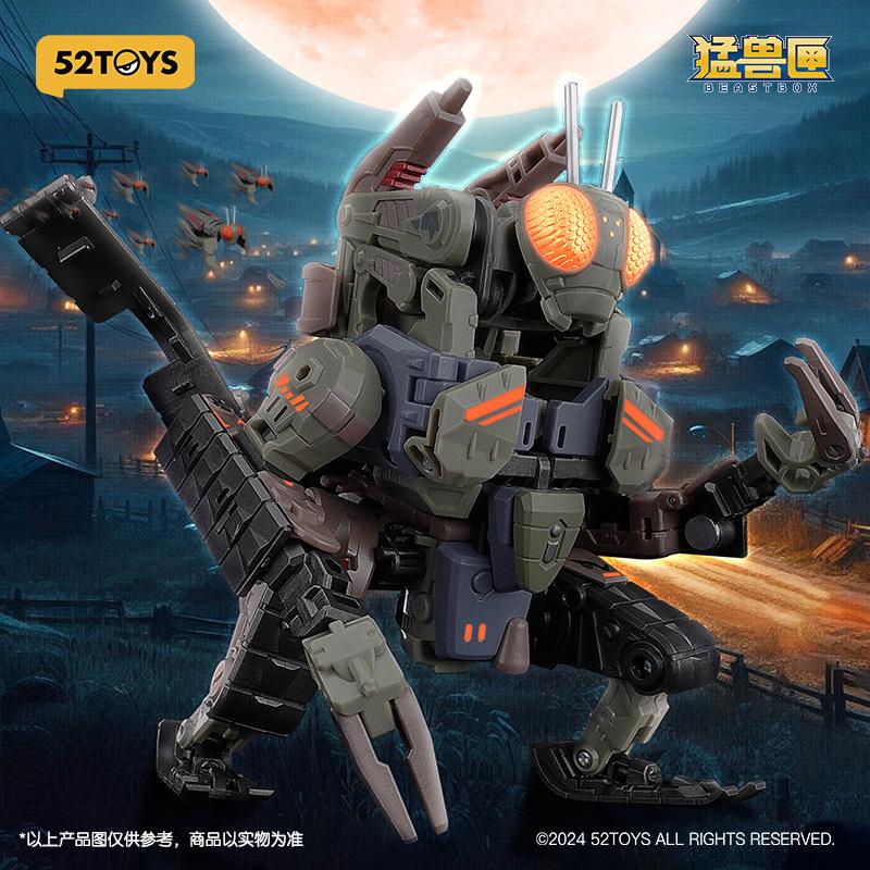 Beast Box Super Máquina Besta Zumbi Rastejante Brinquedo de Deformação 52Toys Novo BEASTBOX Produto Criativo Nacional Modelo Brinquedo Mech