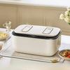 Panela de Arroz 220V Nova Inteligente Multifuncional Grande Capacidade Doméstica Dupla Camada Cozimento a Vapor Reserva