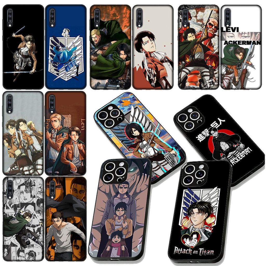 Jaeger Levi Attack on titan Eren Phone Case for Huawei P20 P30 Mate 20 Lite Pro Y7a Y6P Y7 2019 Nova 5T 3I Mate20 Soft Cover