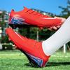 Hochwertige Herren-Fußballschuhe Gesellschaft Nicht-Rutschfeste Kunstrasen-Fußballschuhe für Damen TF/FG Trainings-Fußballplatz-Stiefel Chuteira Campo